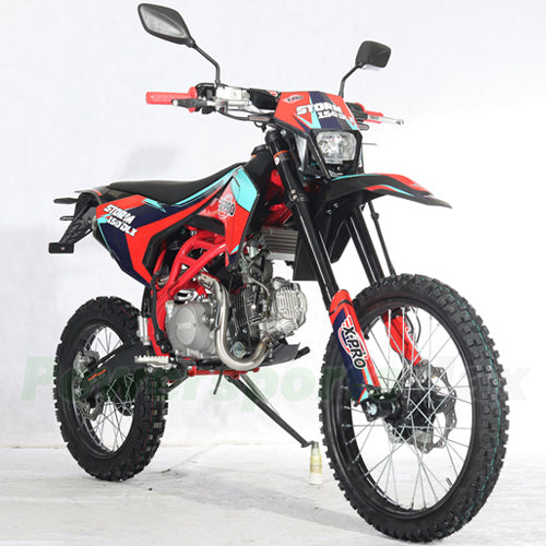 FREE SHIPPING Storm DLX 150cc Dirt Bike – 4-Stroke, Manual, Dual Start – 19"/16" Tires – FULLY LOADED – FREE SHIPPING USA