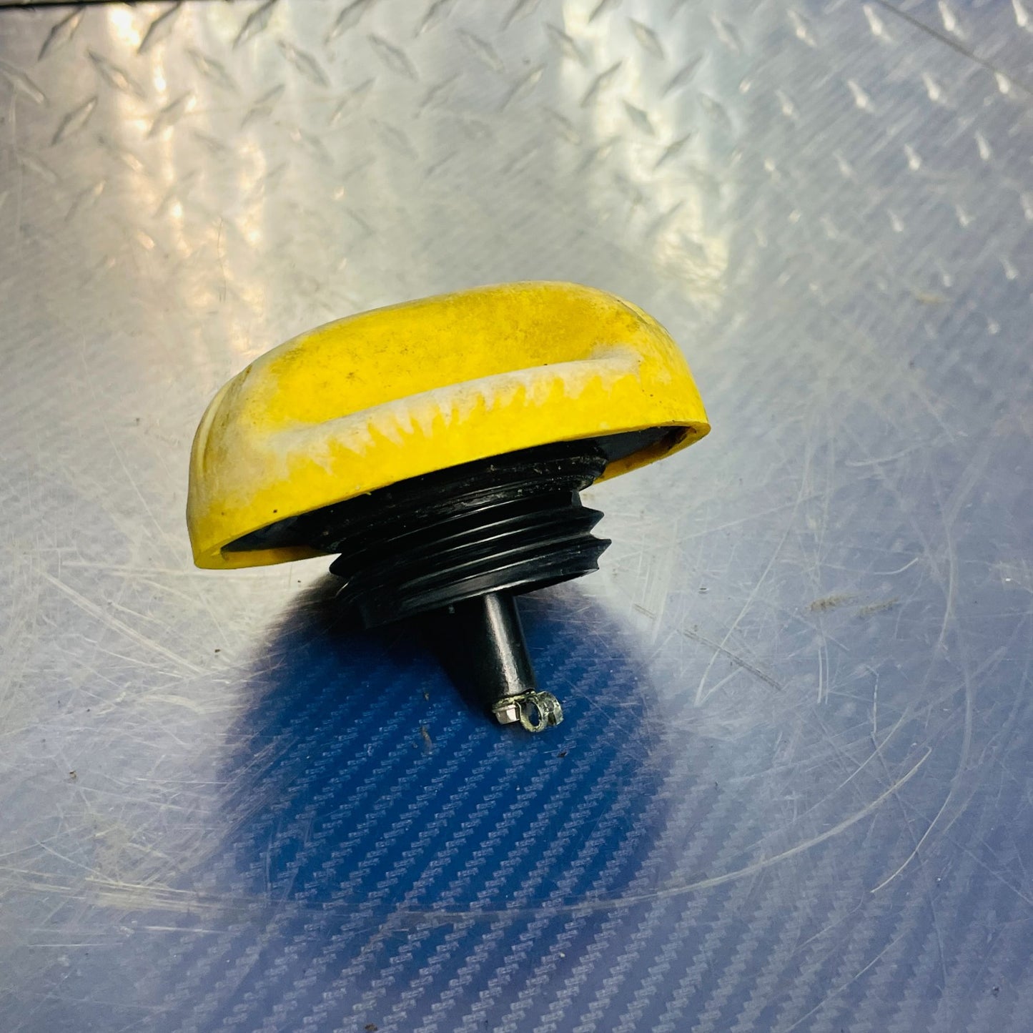 Authentic Yellow OEM SEA-DOO Fuel Cap Upgrade for 1996-2012 Models