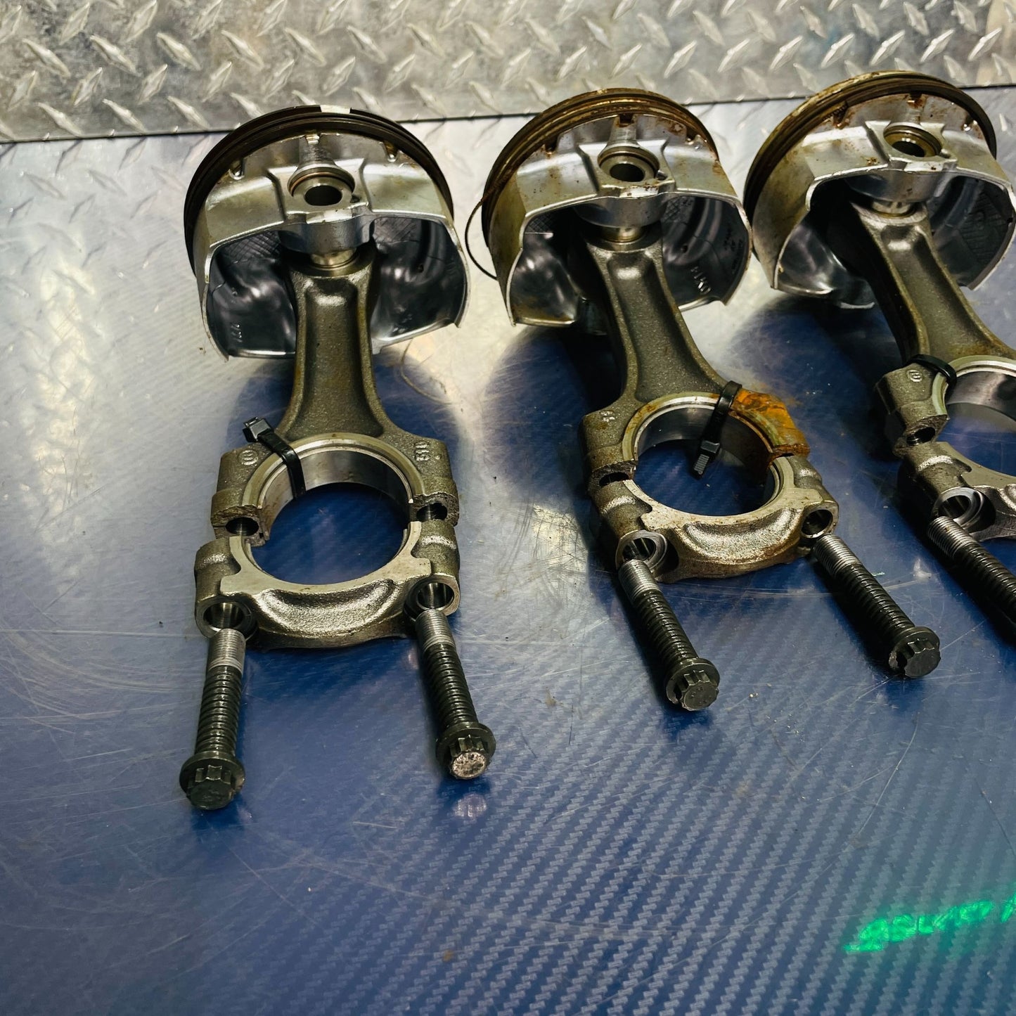 SEADOO 4-TEC PISTON KIT W CONNECTING ROD 130 155 HP