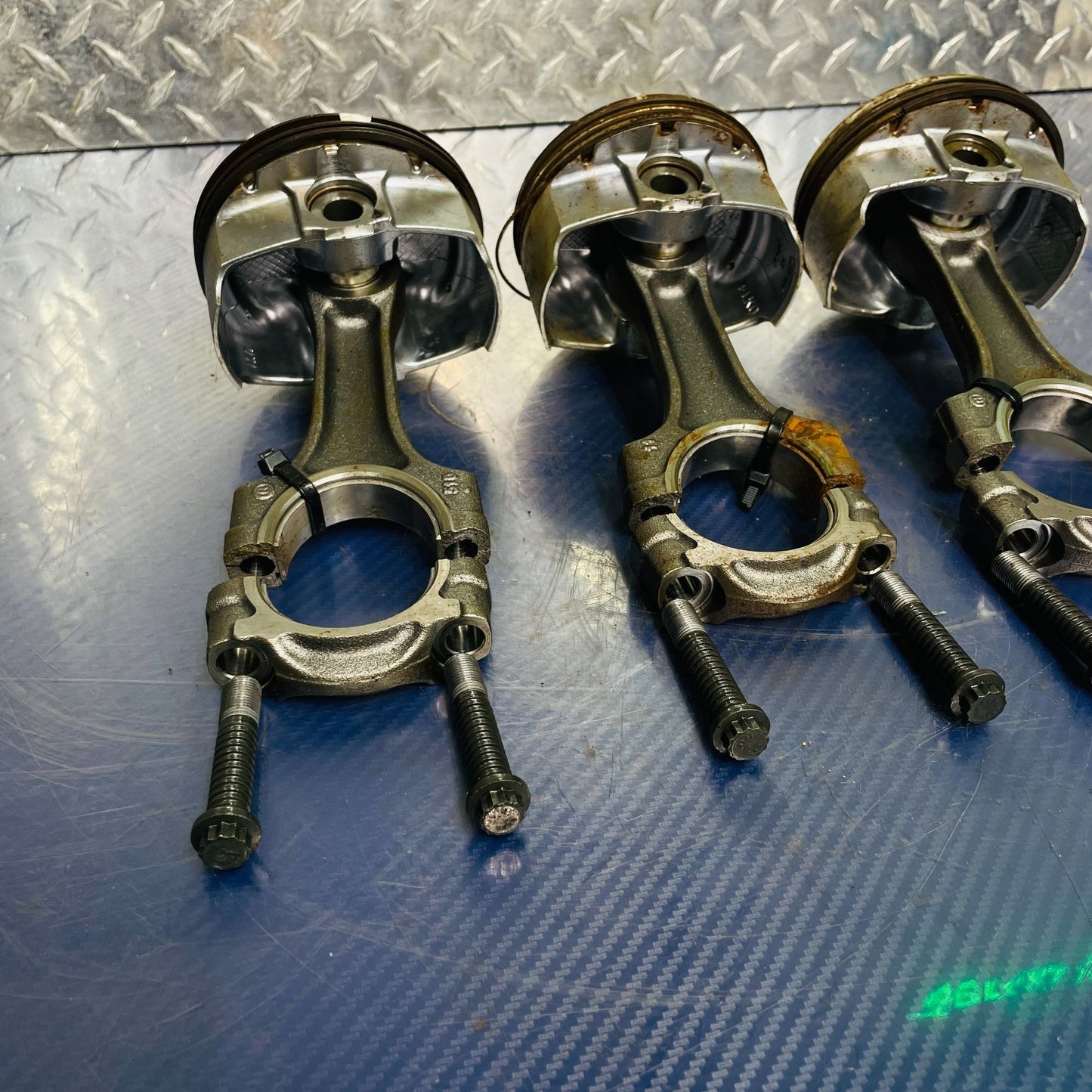 SEADOO 4-TEC PISTON KIT W CONNECTING ROD 130 155 HP